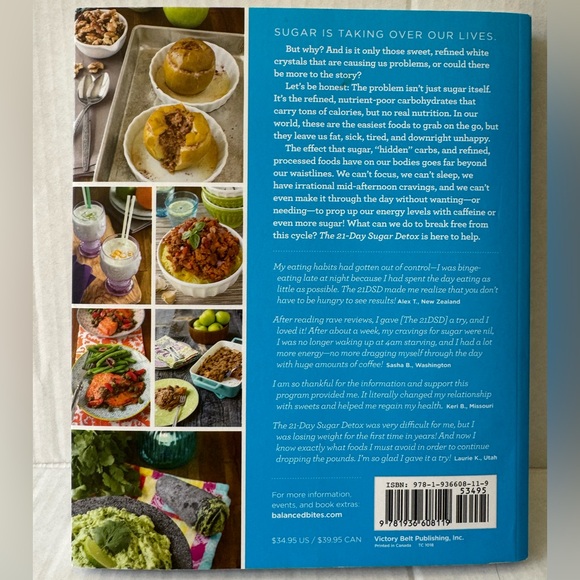 THE 21-DAY SUGAR DETOX. BUST SUGAR AND CARB CRAVINGS NATURALLY. GREAT COND. - Picture 6 of 15